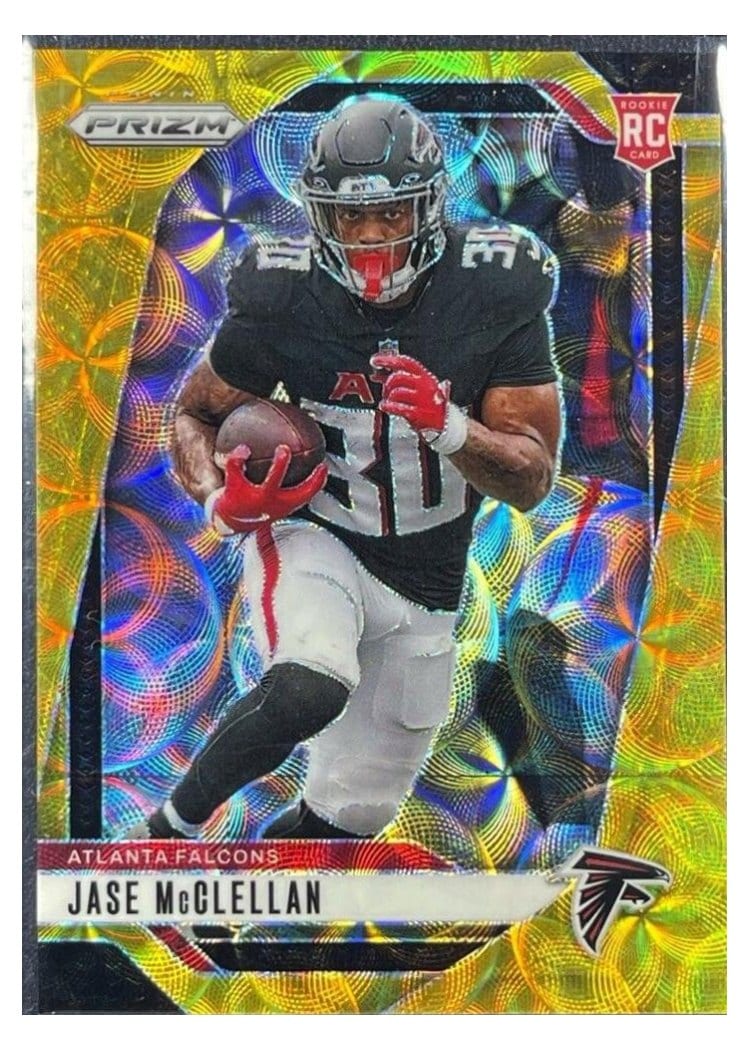 2024 Panini Prizm Base Set Jase McClellan #342 card