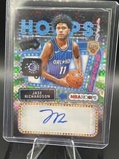 2025-26 NBA Hoops Hoops Rookie First Signs Jase Richardson #HFS-JR card