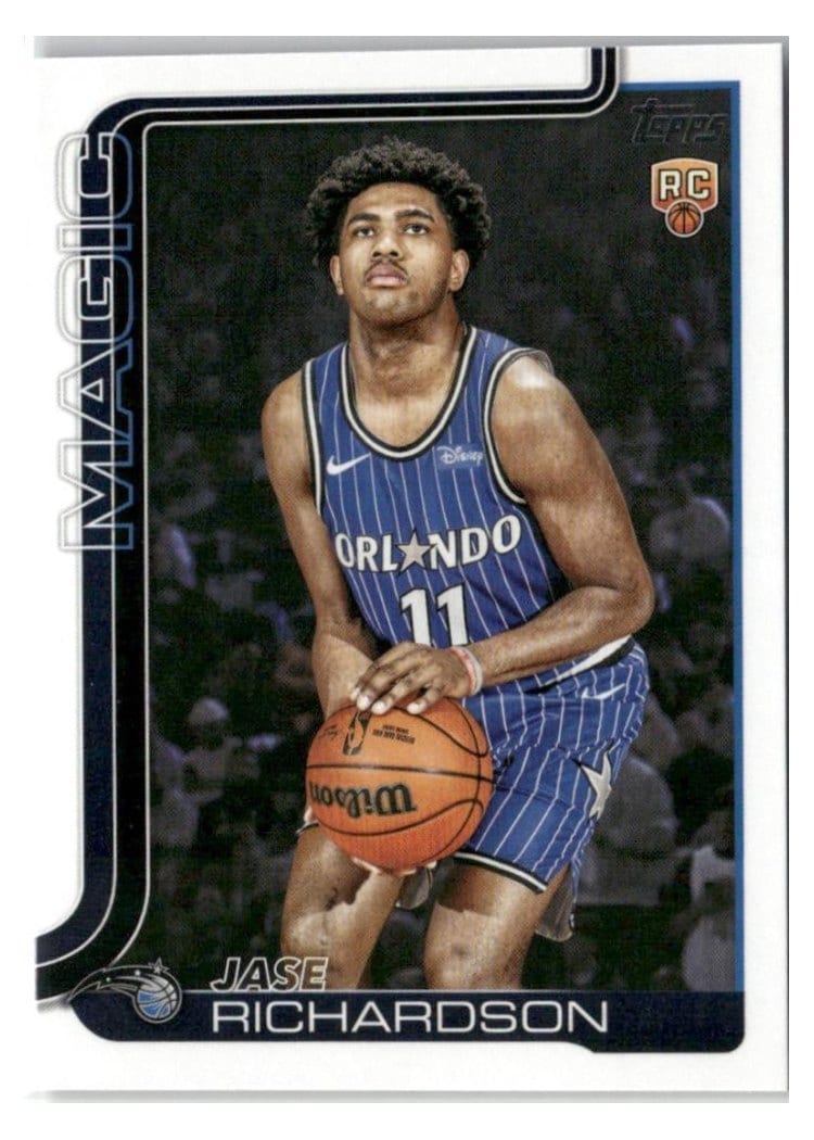 2025-26 Topps Base Set Jase Richardson #225 card