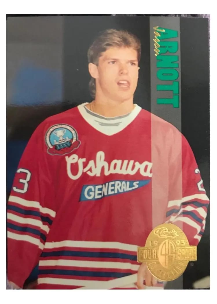 1993 Classic Four Sport Jason Arnott #191 card