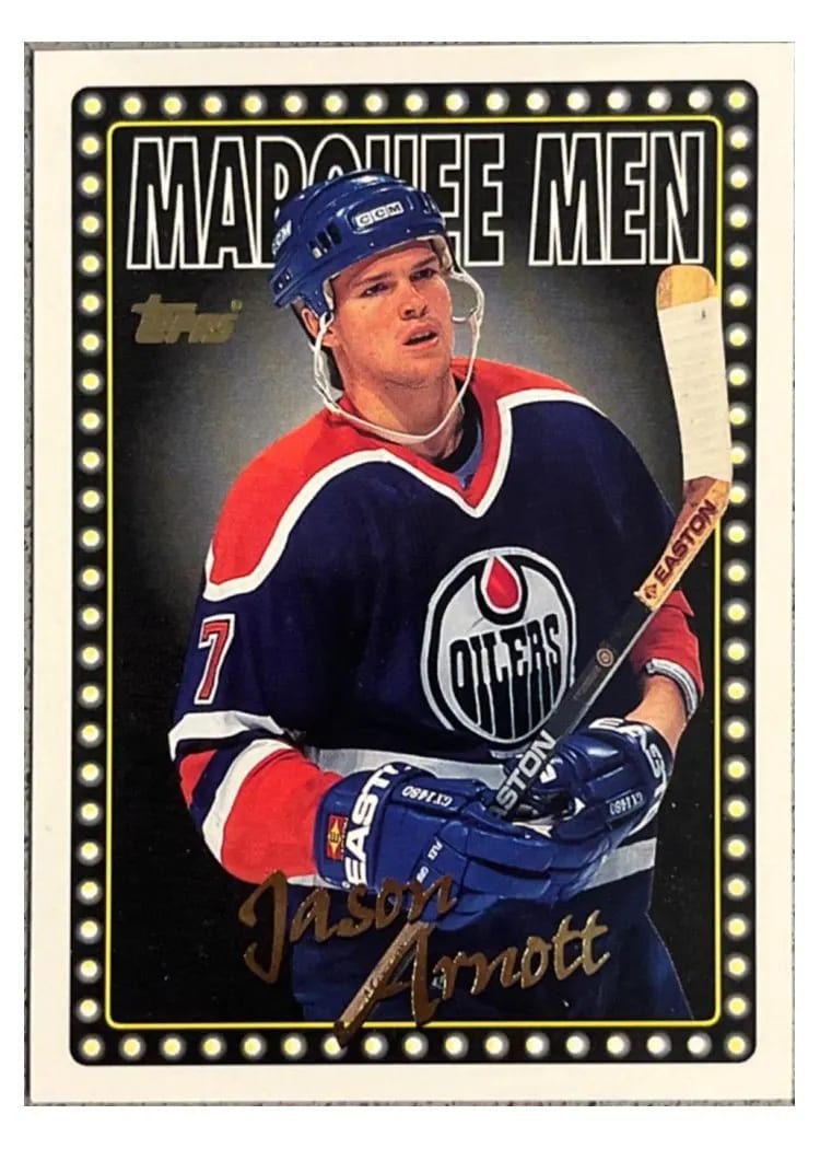 1995 Topps Jason Arnott #17 card