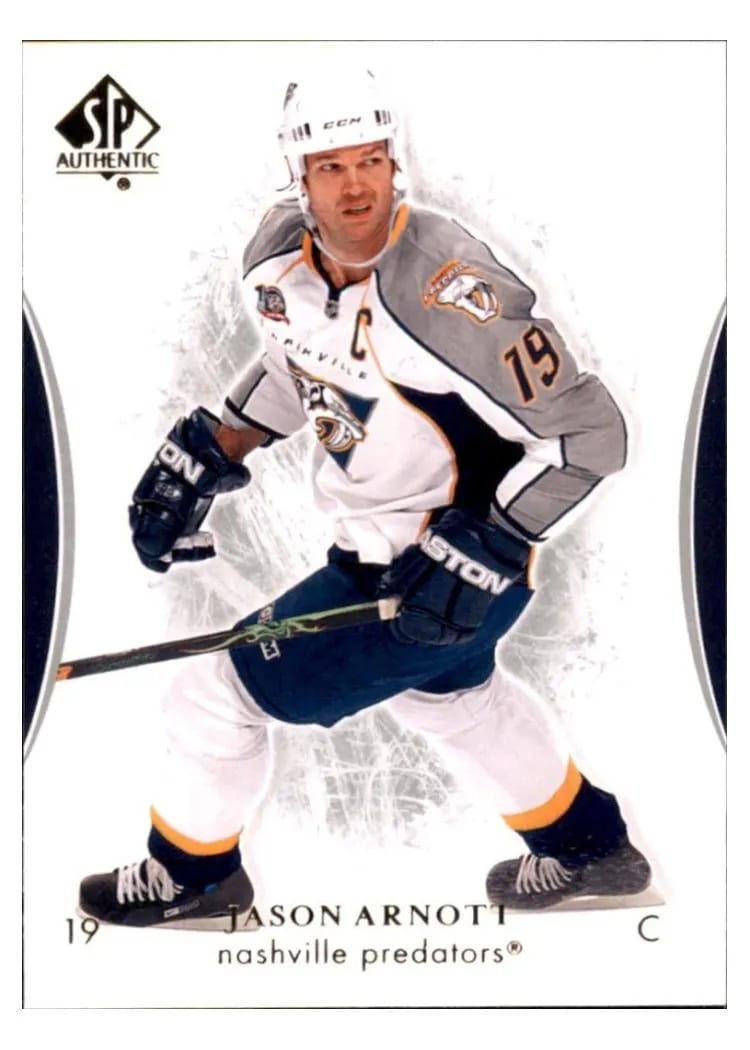 2007 SP Authentic Jason Arnott #88 card