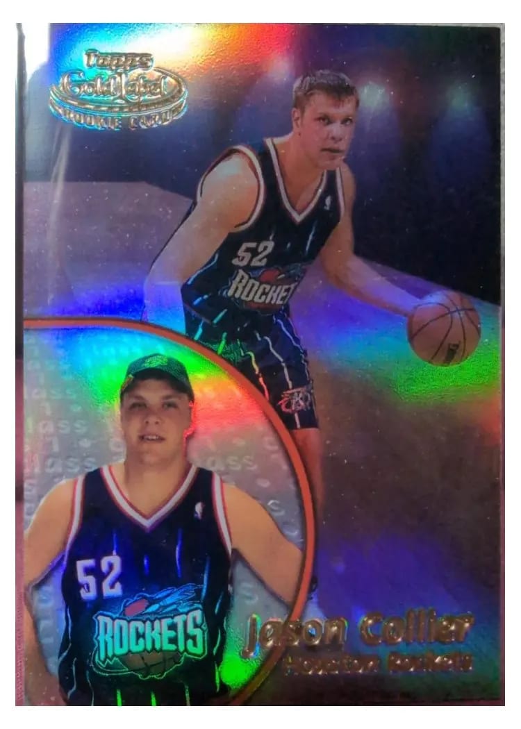 Jason Collier 2000 Topps Gold Label Class 1 card