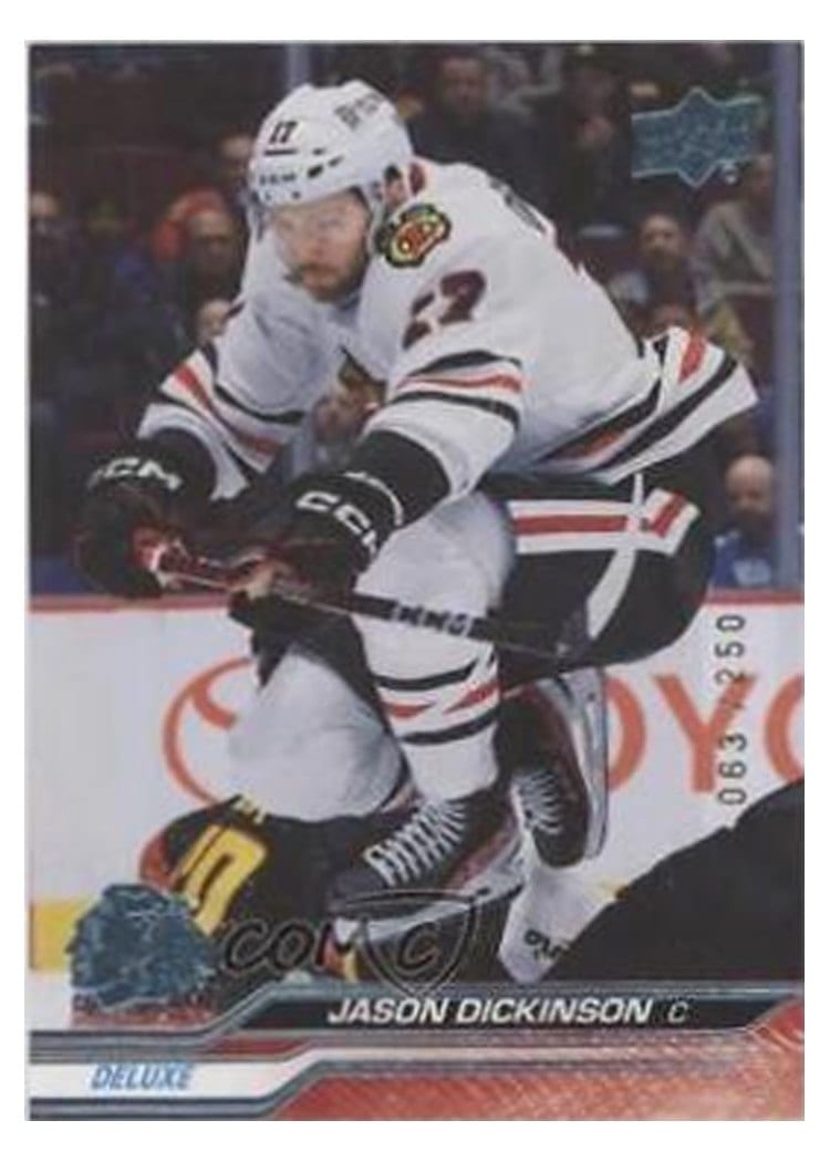 2023-24 Upper Deck Base Set Jason Dickinson #289 card