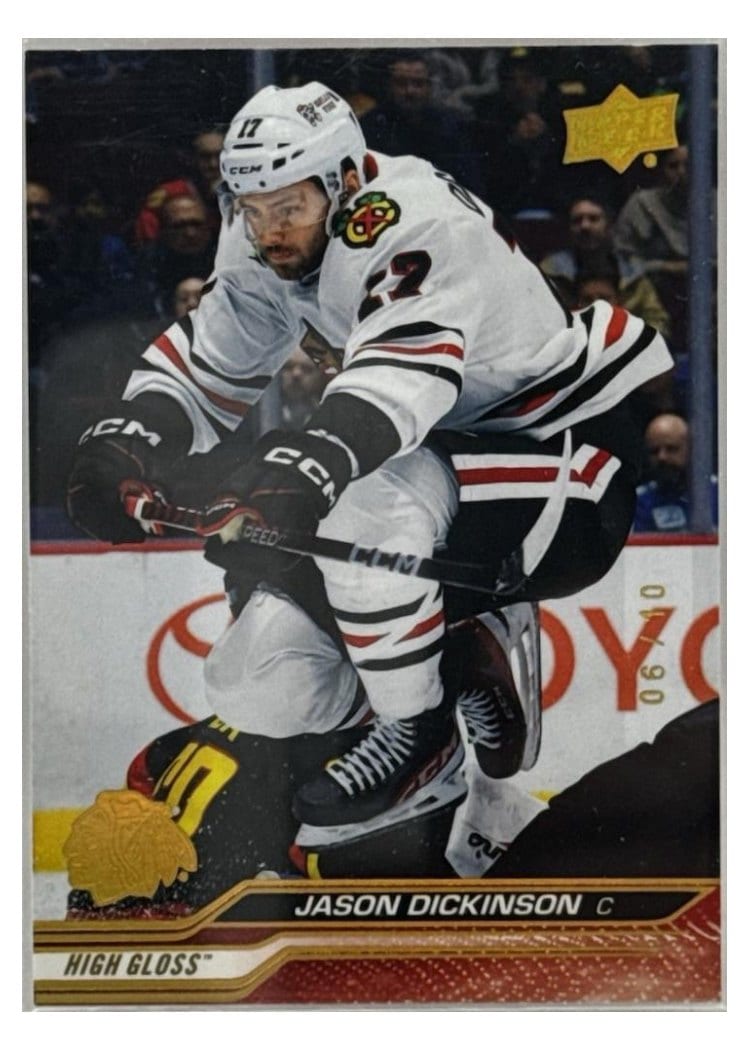 2023-24 Upper Deck Base Set Jason Dickinson #289 card