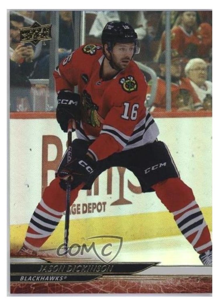 2024-25 Upper Deck Base Set Jason Dickinson #45 card