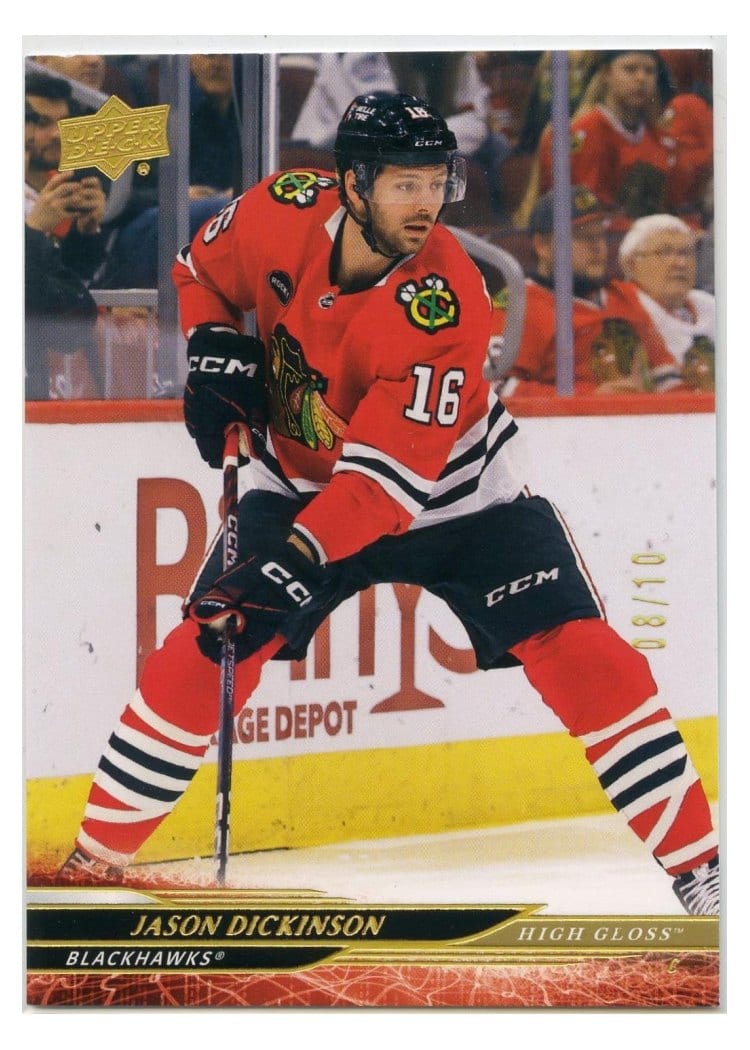 2024-25 Upper Deck Base Set Jason Dickinson #45 card