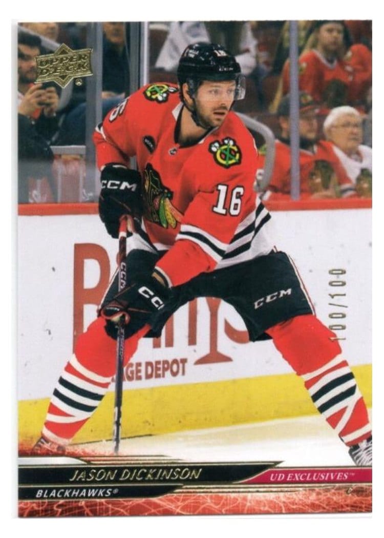 2024-25 Upper Deck Base Set Jason Dickinson #45 card