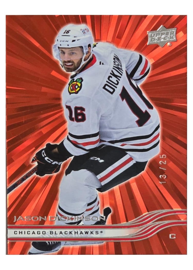 2025-26 Upper Deck Base Set Jason Dickinson #33 card