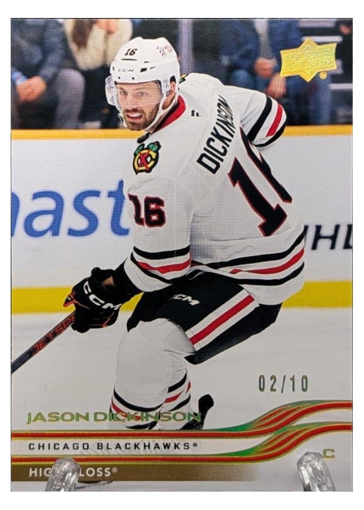 2025-26 Upper Deck Base Set Jason Dickinson #33 card