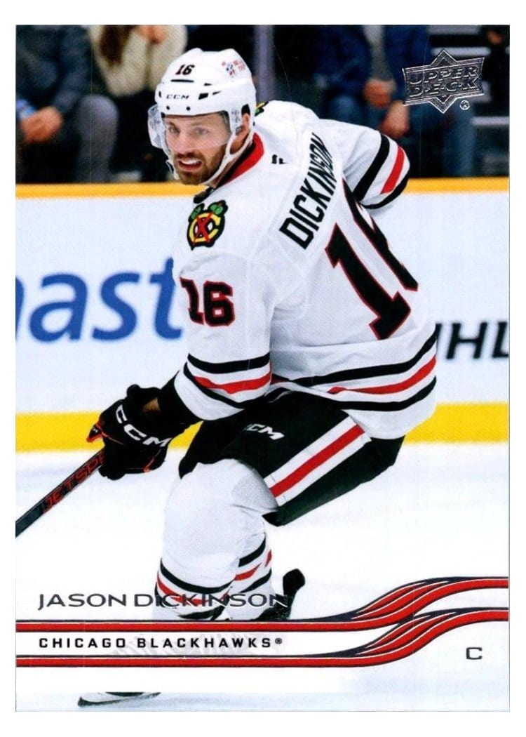 2025-26 Upper Deck Base Set Jason Dickinson #33 card