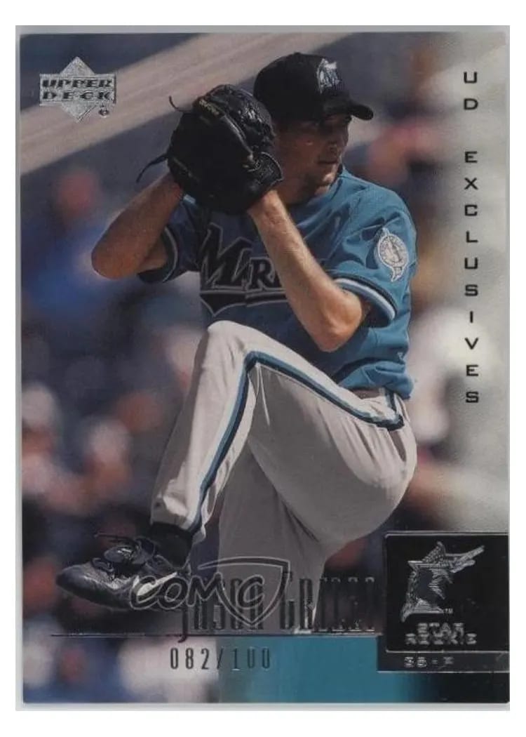 2001 Upper Deck Jason Grilli #18 card