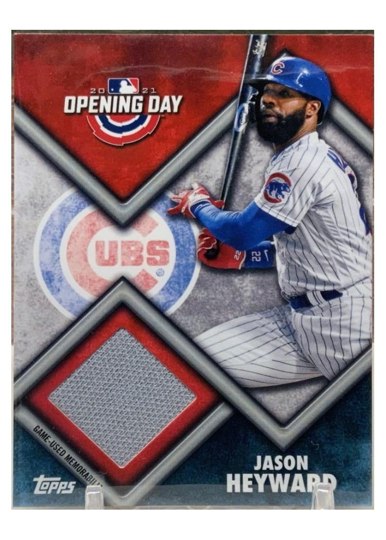 2021 Topps Opening Day Relics Jason Heyward #ODR-JH card