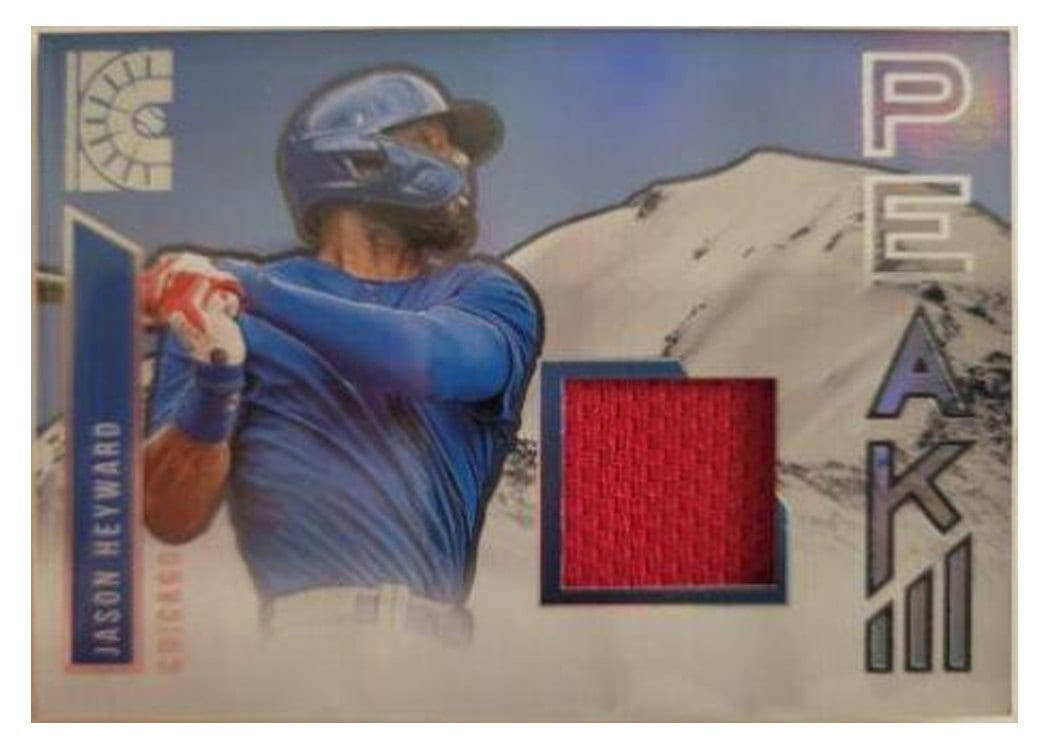 2022 Panini Capstone Peak Materials Jason Heyward #PM-JH card