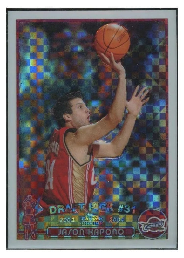 2003 Topps Chrome Jason Kapono #141 card