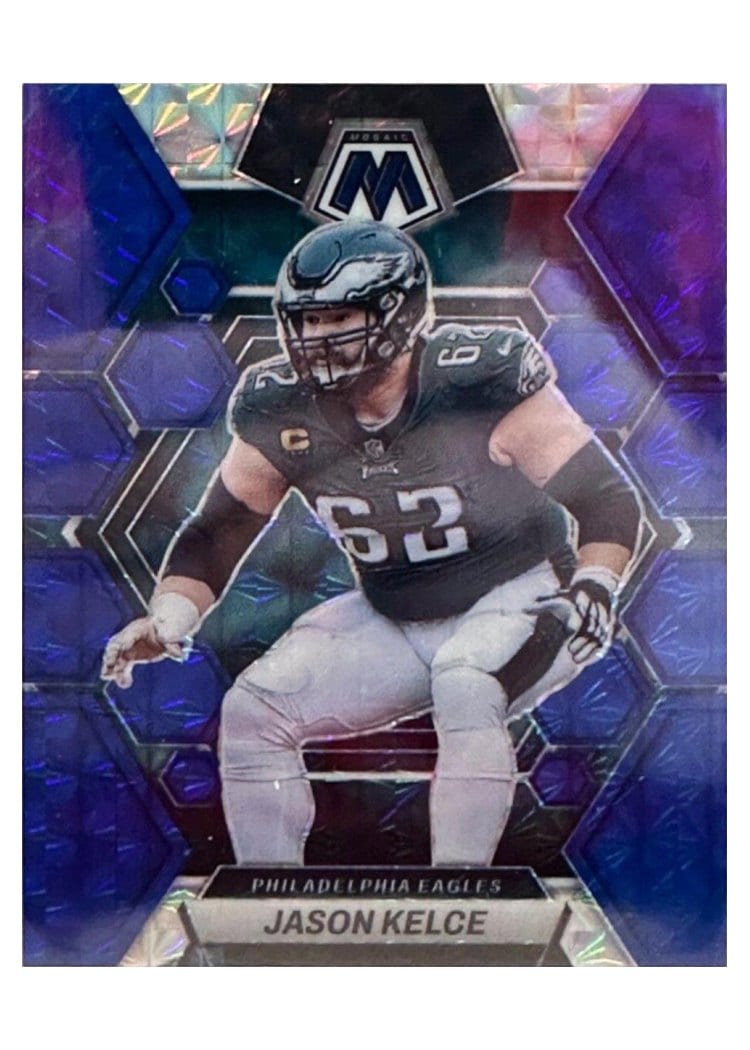 2023 Panini Mosaic Base Set Jason Kelce #196 card