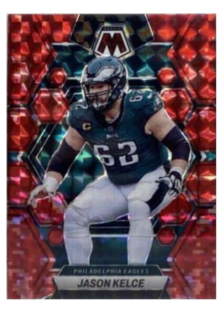 2023 Panini Mosaic Base Set Jason Kelce #196 card