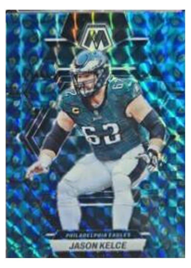 2023 Panini Mosaic Base Set Jason Kelce #196 card