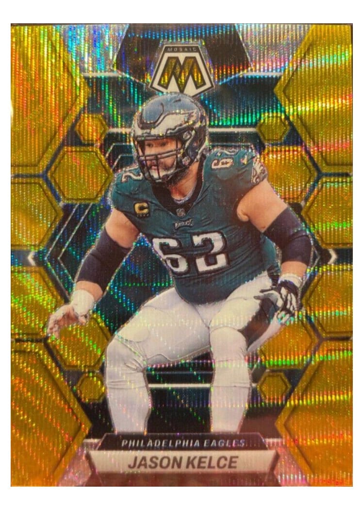2023 Panini Mosaic Base Set Jason Kelce #196 card