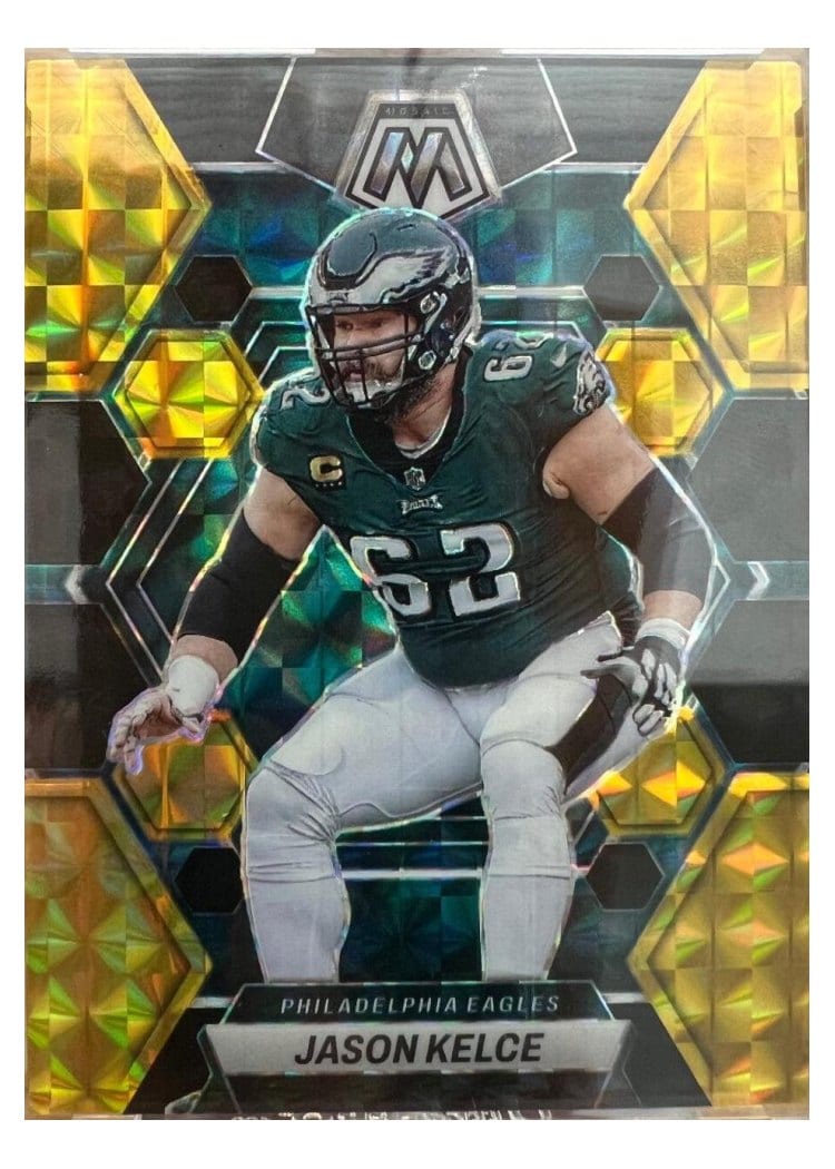 2023 Panini Mosaic Base Set Jason Kelce #196 card