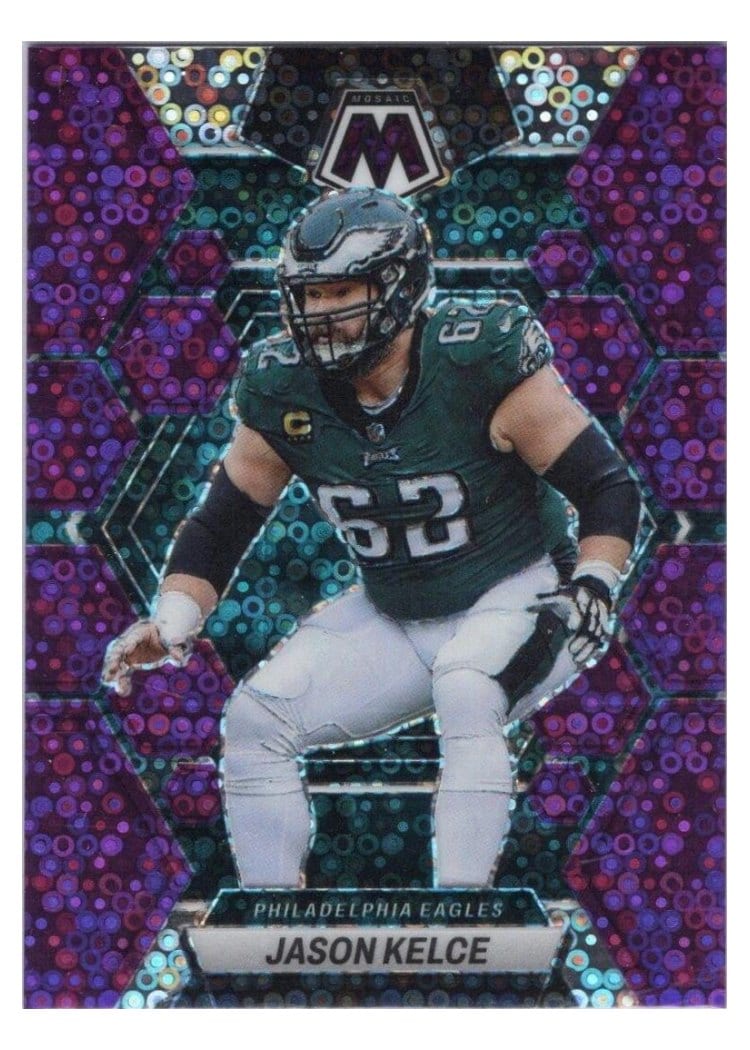 2023 Panini Mosaic Base Set Jason Kelce #196 card