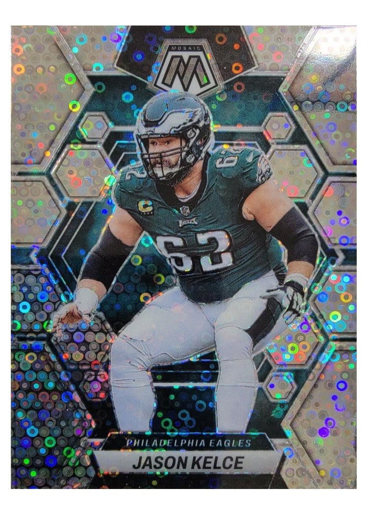 2023 Panini Mosaic Base Set Jason Kelce #196 card