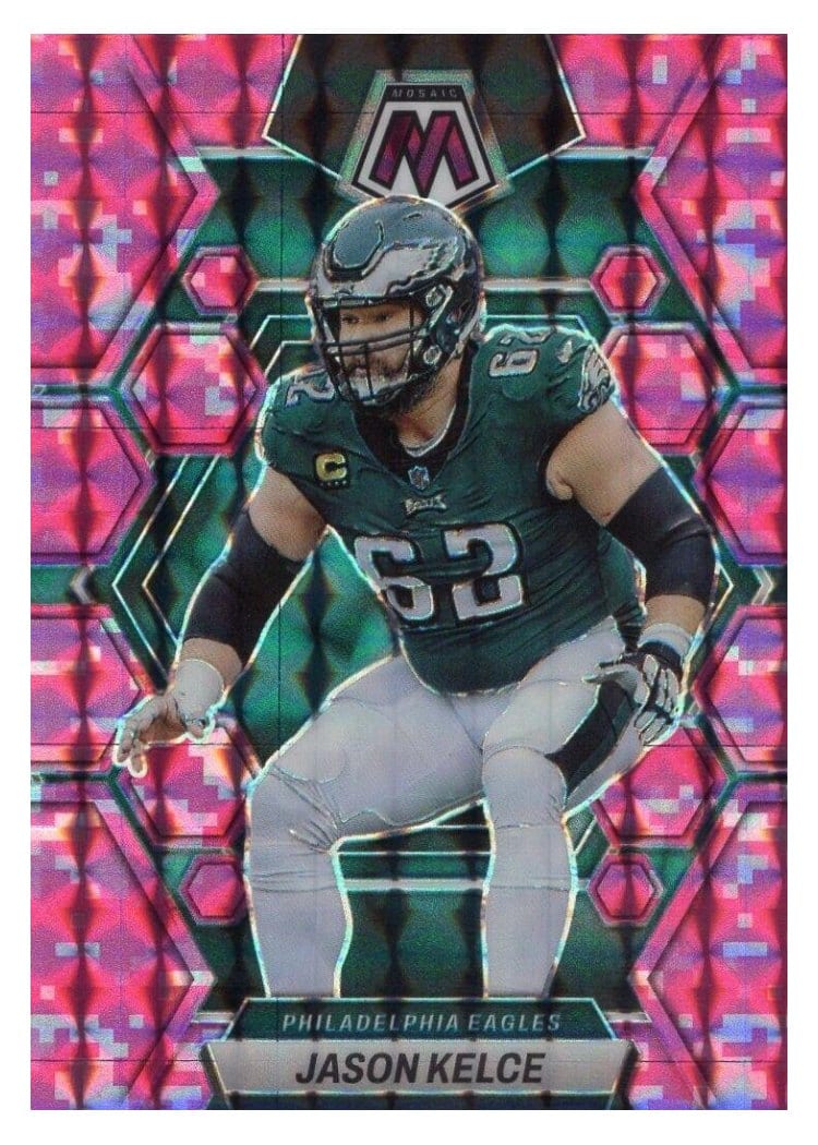2023 Panini Mosaic Base Set Jason Kelce #196 card