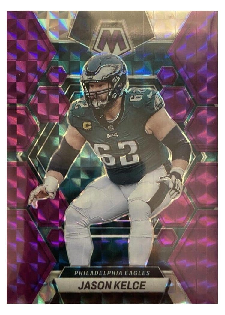 2023 Panini Mosaic Base Set Jason Kelce #196 card