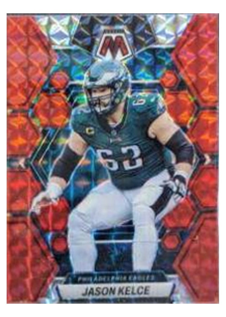 2023 Panini Mosaic Base Set Jason Kelce #196 card