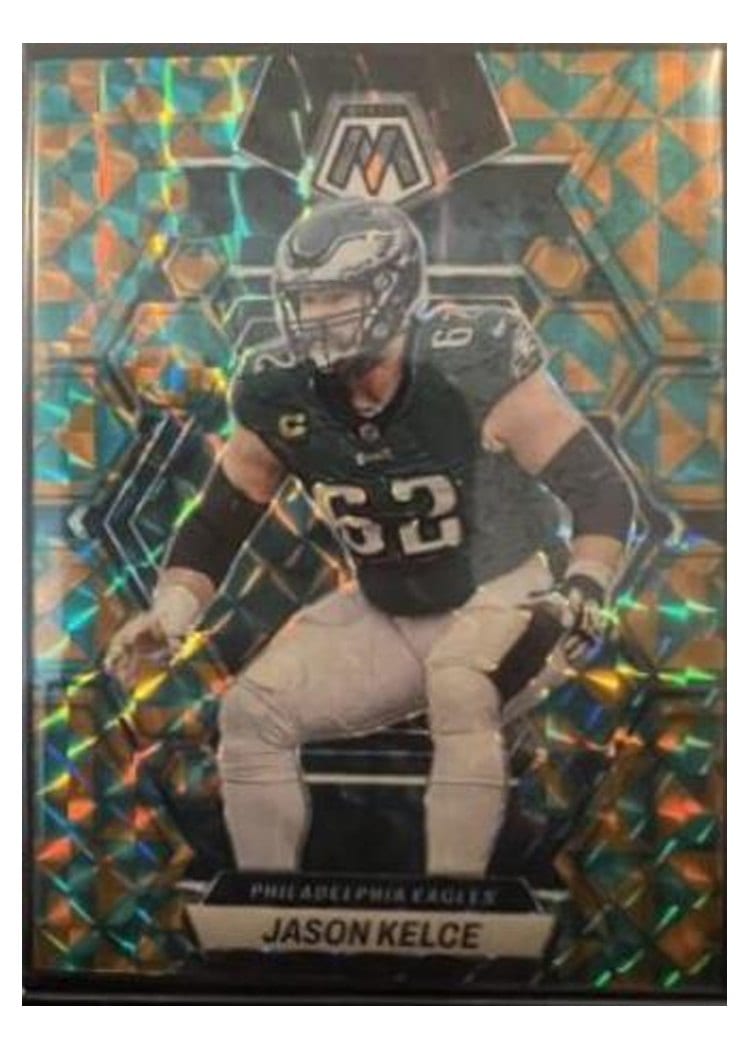 2023 Panini Mosaic Base Set Jason Kelce #196 card