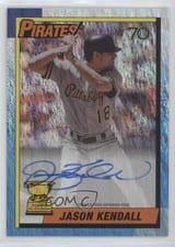 2021 Topps All-Star Rookie Cup Autographs HoloFractor Jason Kendall #LCA-JK card