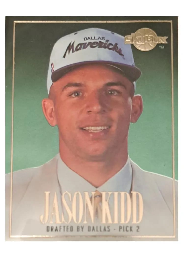 1994 SkyBox Draft Picks Jason Kidd #DP2 card