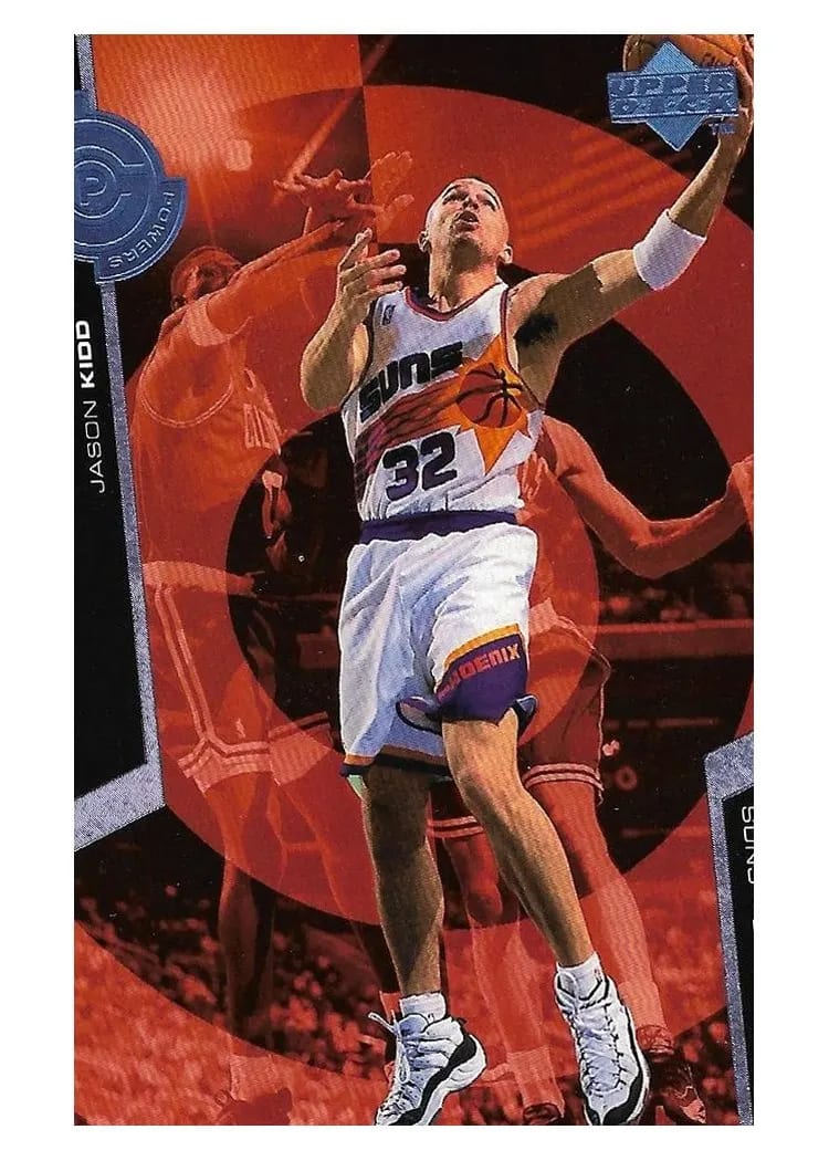 1998 Upper Deck Super Powers Jason Kidd #S21 card