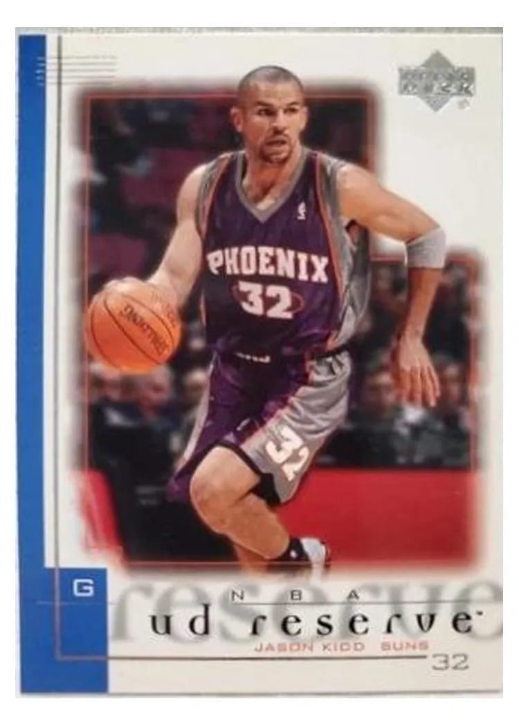 2000 Upper Deck Reserve Jason Kidd #64 card