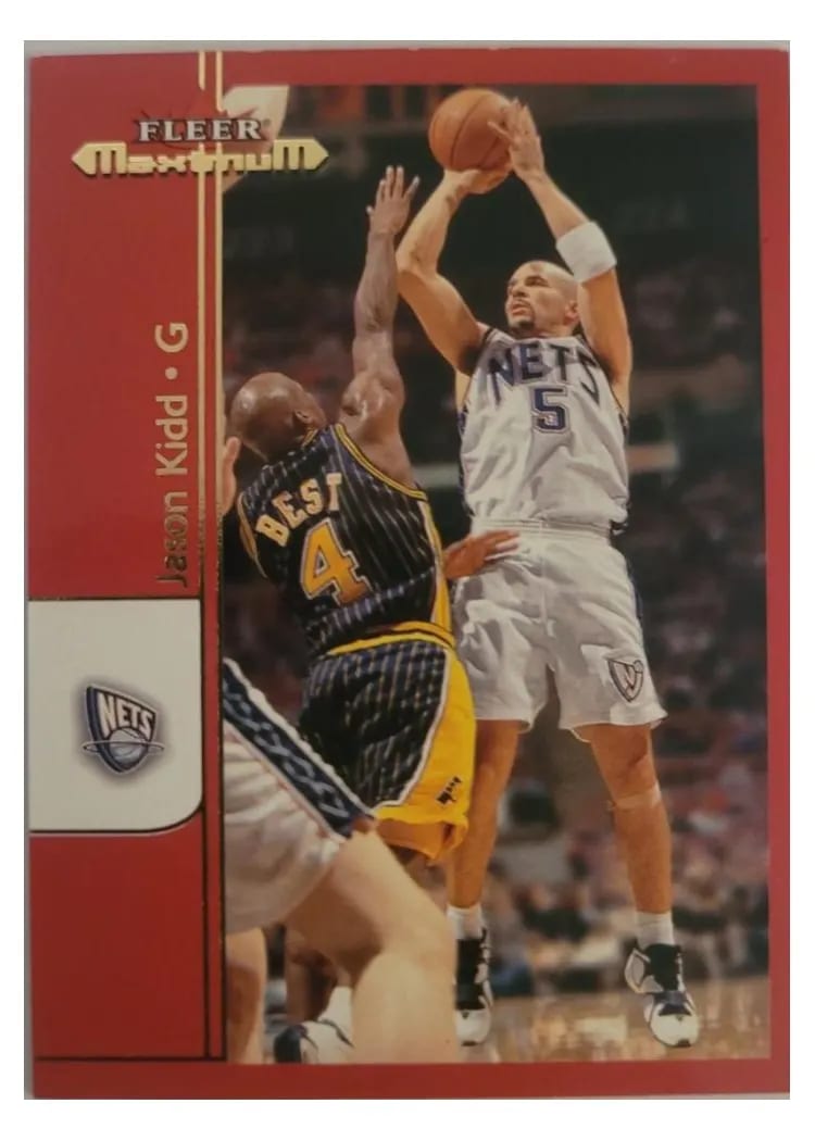2001 Fleer Maximum Jason Kidd #8 card