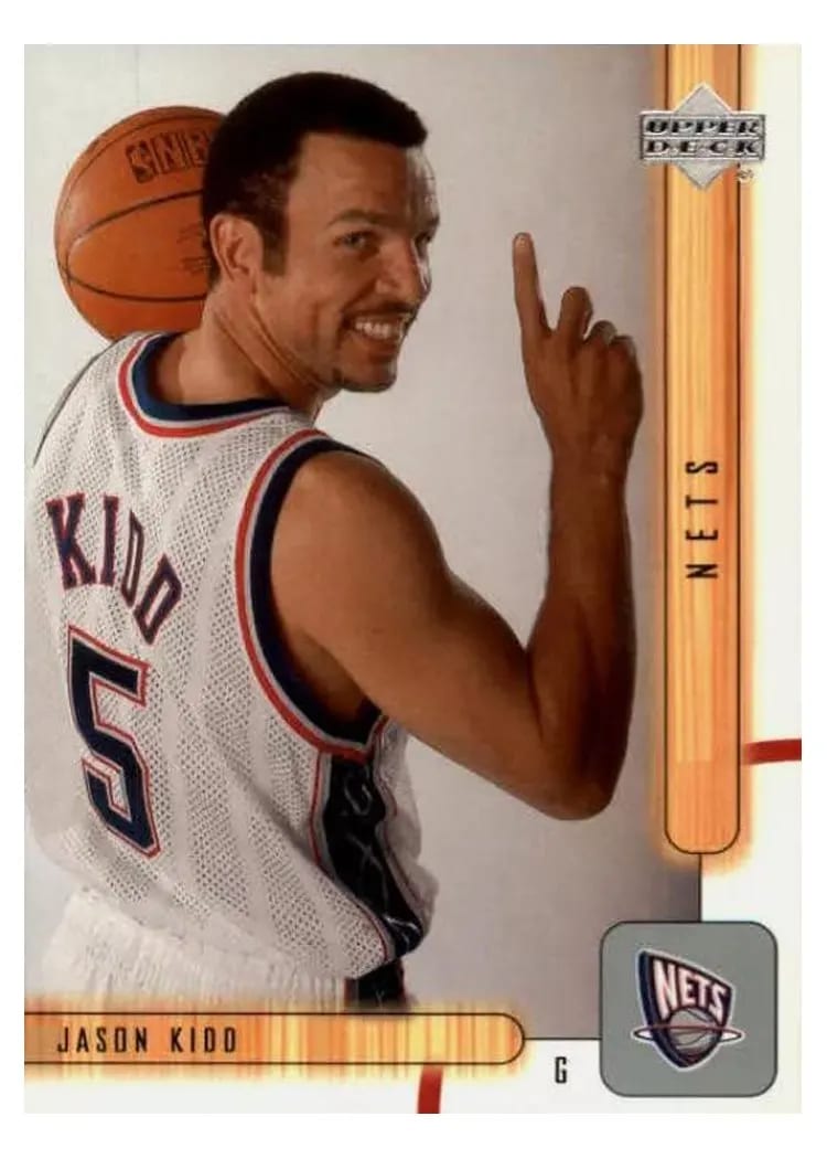 2001 Upper Deck Jason Kidd #110 card