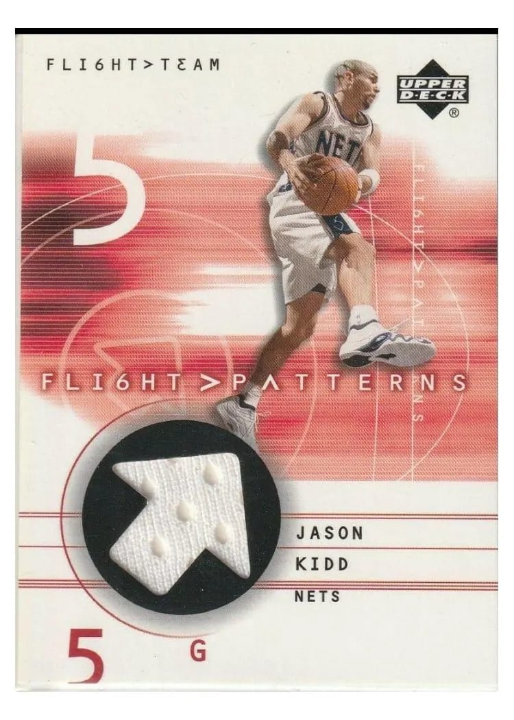 2001 Upper Deck Flight Team Jason Kidd #18 card