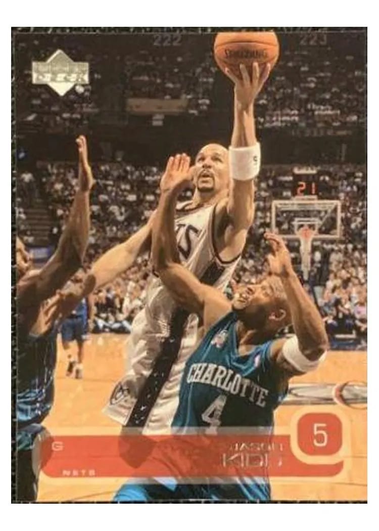 2002 Upper Deck Jason Kidd #98 card