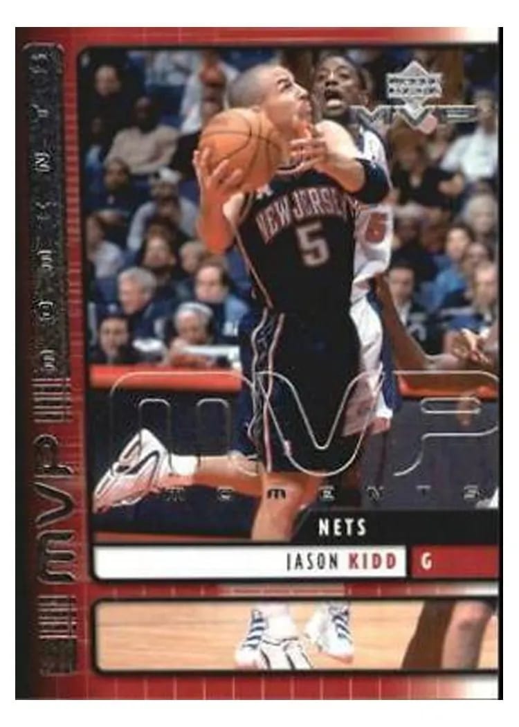 2002 Upper Deck MVP Jason Kidd #111 card