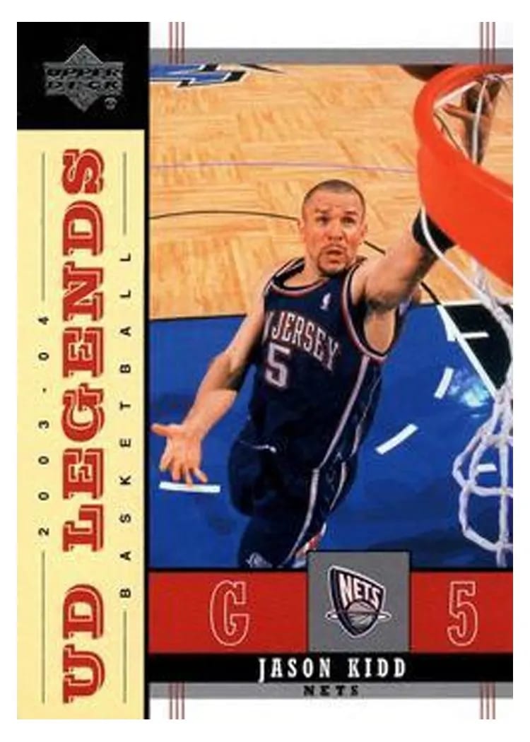 2003 Upper Deck Legends Jason Kidd #53 card