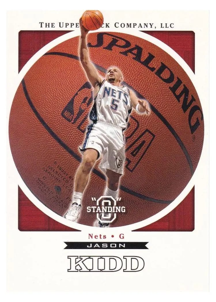 2003 Upper Deck Standing O Jason Kidd #48 card