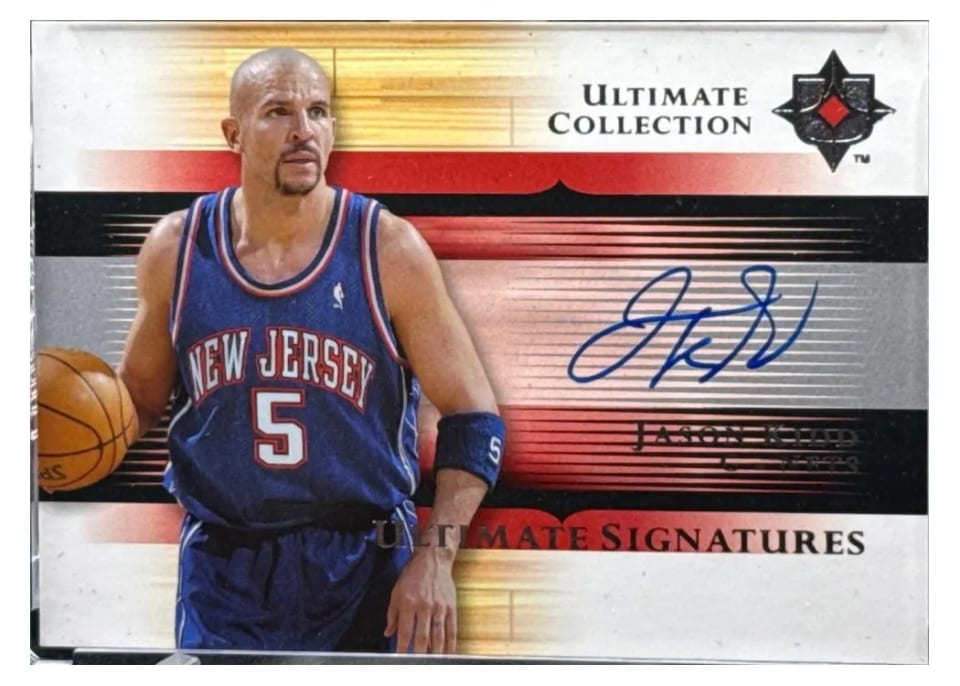2006 Upper Deck Ultimate Collection Signatures Jason Kidd #US-JK card