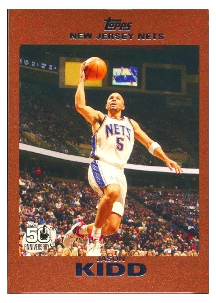 2007 Topps Jason Kidd #5 card