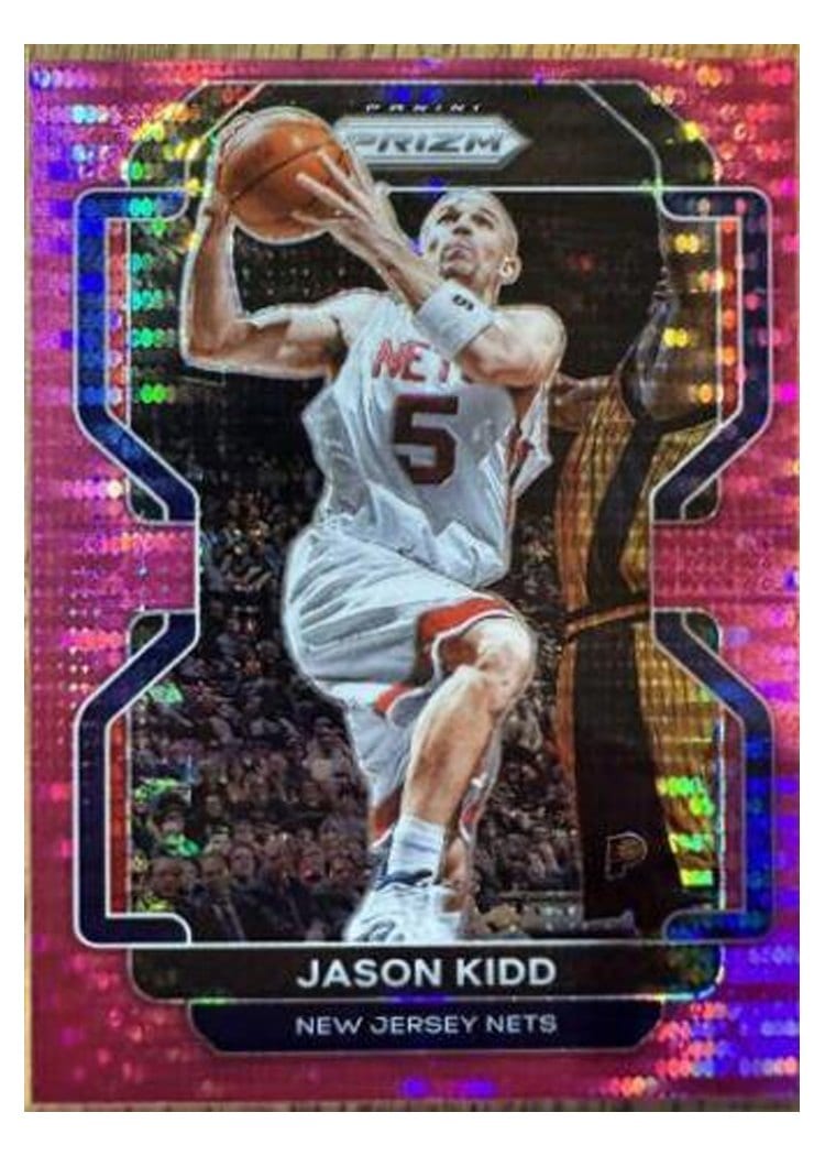 2021-22 Panini Prizm Base Set Jason Kidd Pink Pulsar Prizm #244 card
