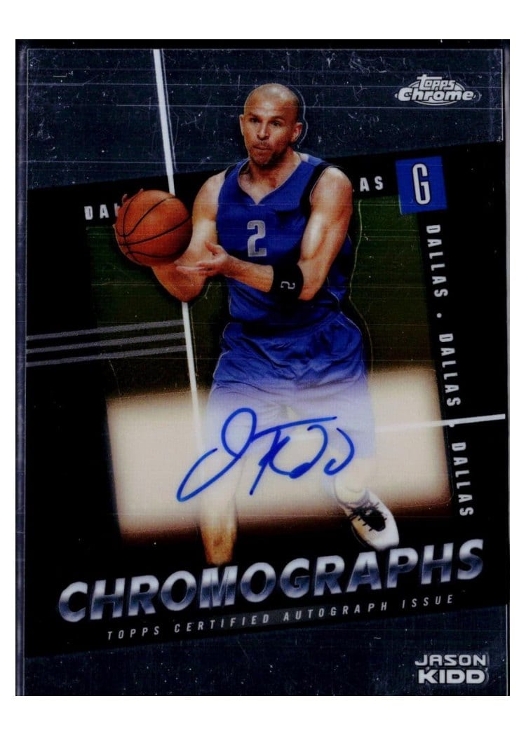 2024-25 Topps Chrome Chromographs Jason Kidd #C-JK card