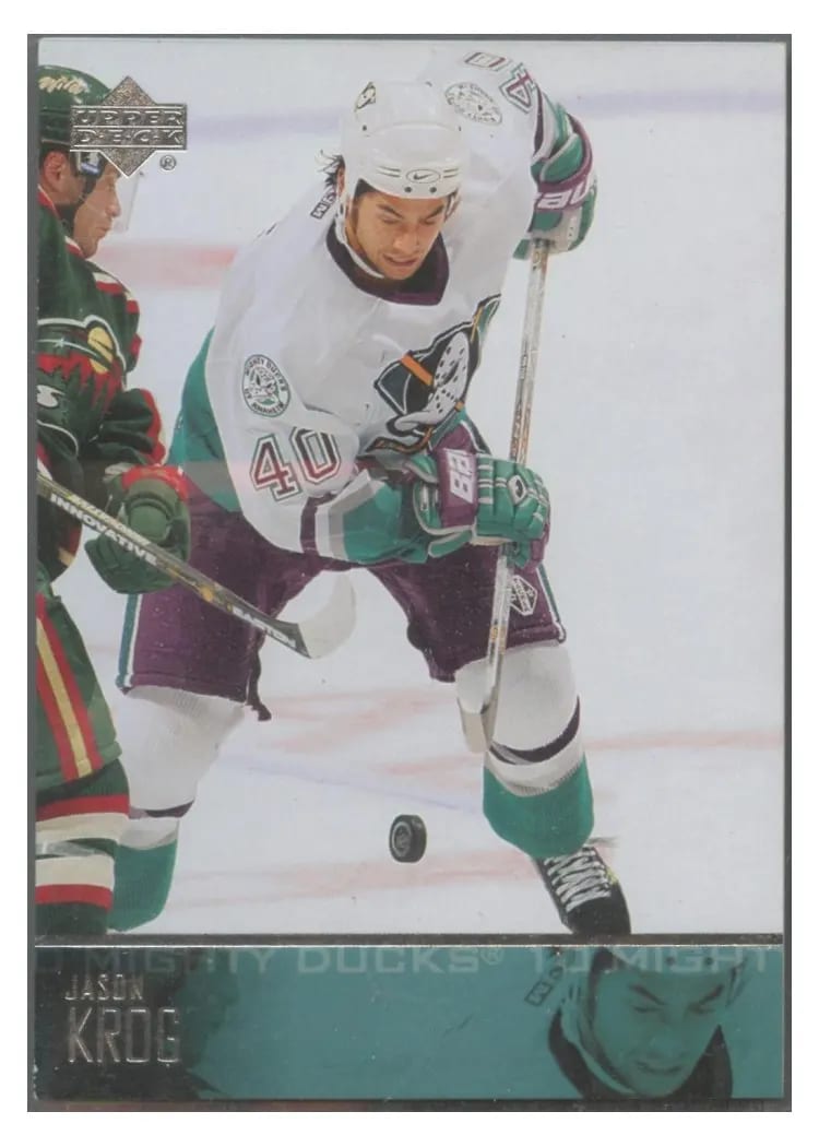 2003 Upper Deck Jason Krog #4 card