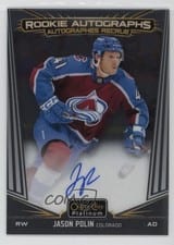 2024-25 O-Pee-Chee Platinum Rookie Autographs Jason Polin #R-JP card