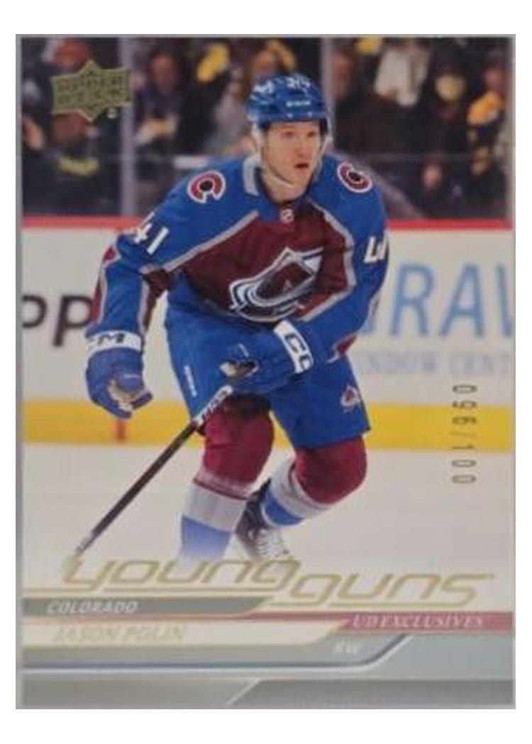 2024-25 Upper Deck Base Set Jason Polin #210 card