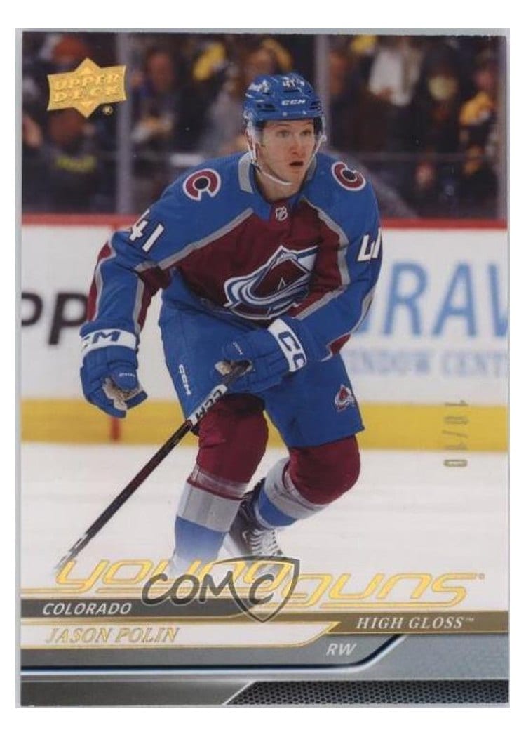 2024-25 Upper Deck Base Set Jason Polin #210 card