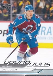 2024-25 Upper Deck Base Set Jason Polin #210 card